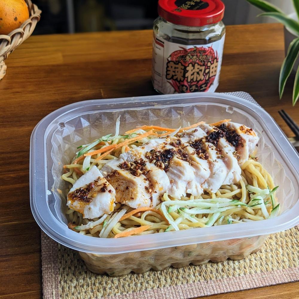 【清香號，上菜！】 酸辣雞胸肉麻醬涼麵