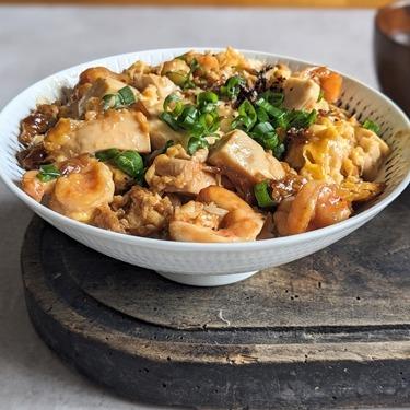 【清香號，上菜！】 紅蔥蝦仁豆腐蓋飯